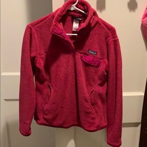 Pink Patagonia pullover